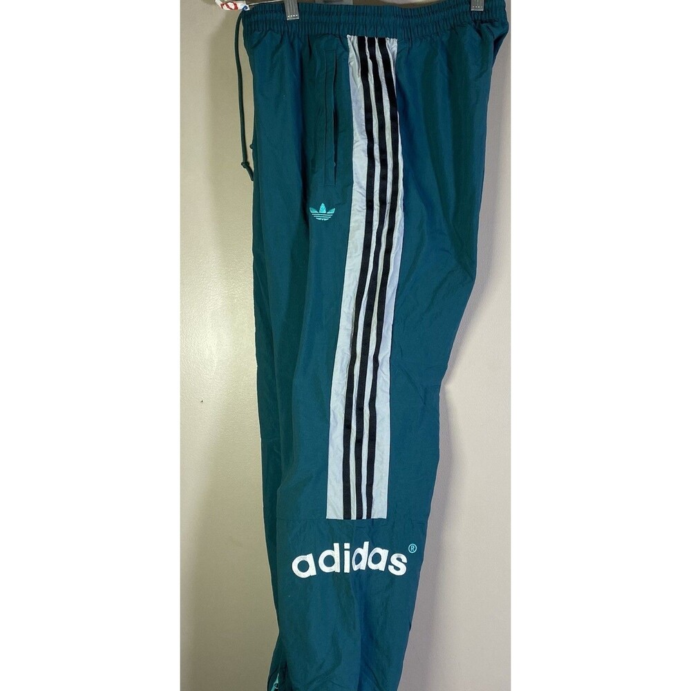Adidas Originals Arc Logo Track Pants Geen 92 Archive  Trefoil Logo Size Large
